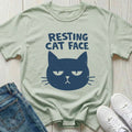 Resting Cat Face T-shirt