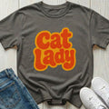 Retro Cat Lady T-shirt