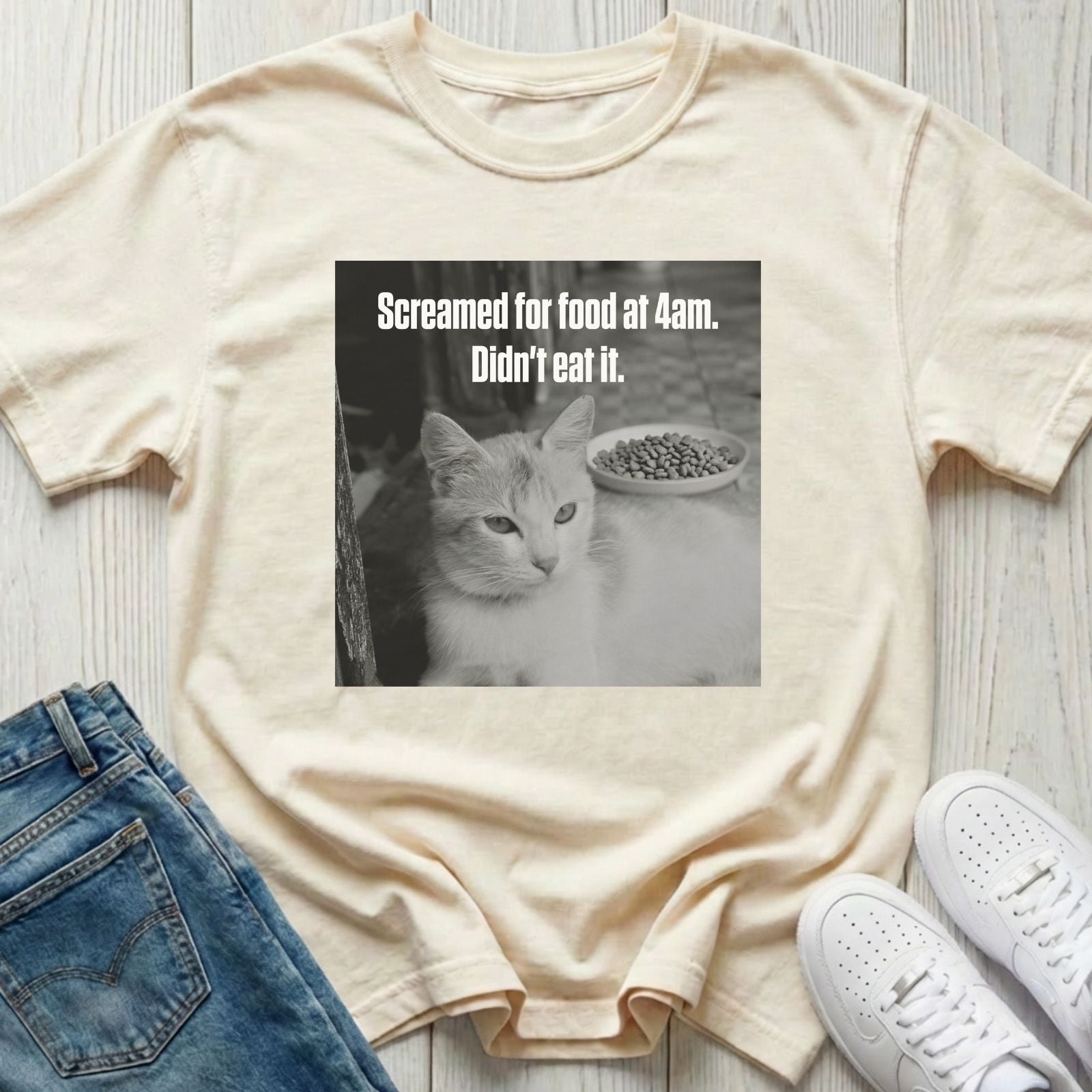 Screamed for Food at 4am T-shirt