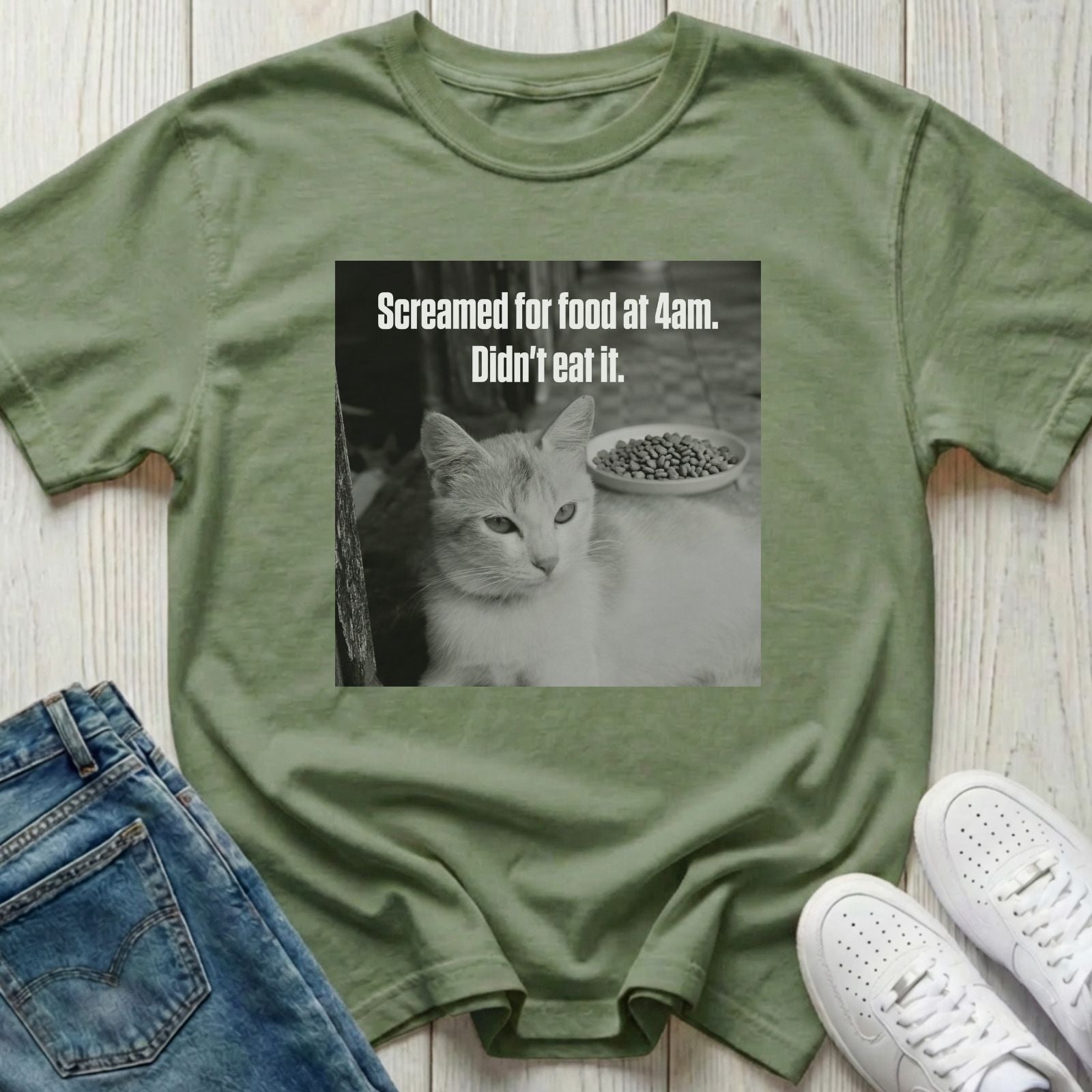 Screamed for Food at 4am T-shirt