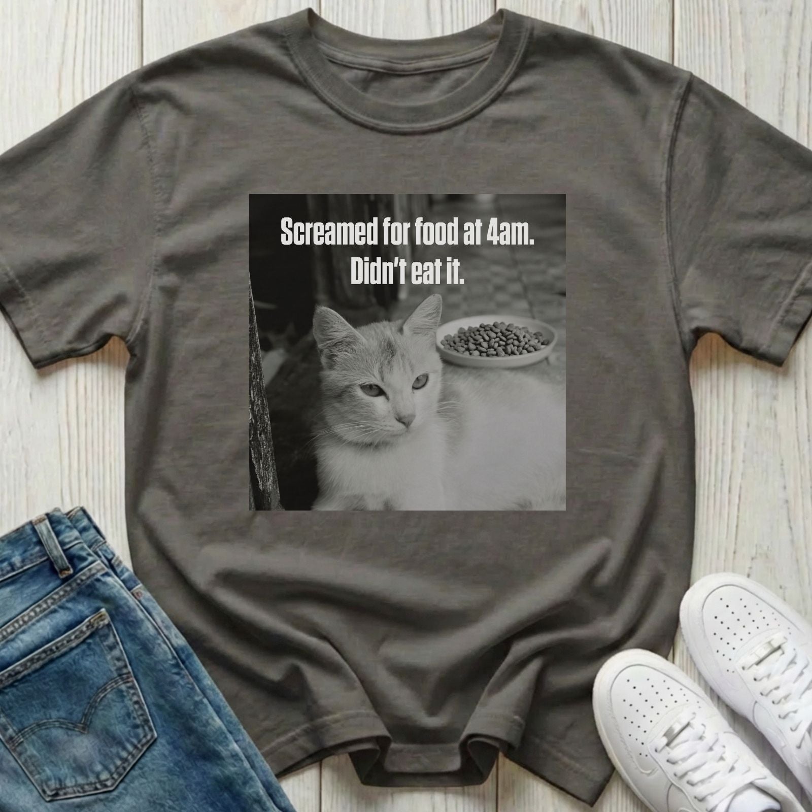 Screamed for Food at 4am T-shirt