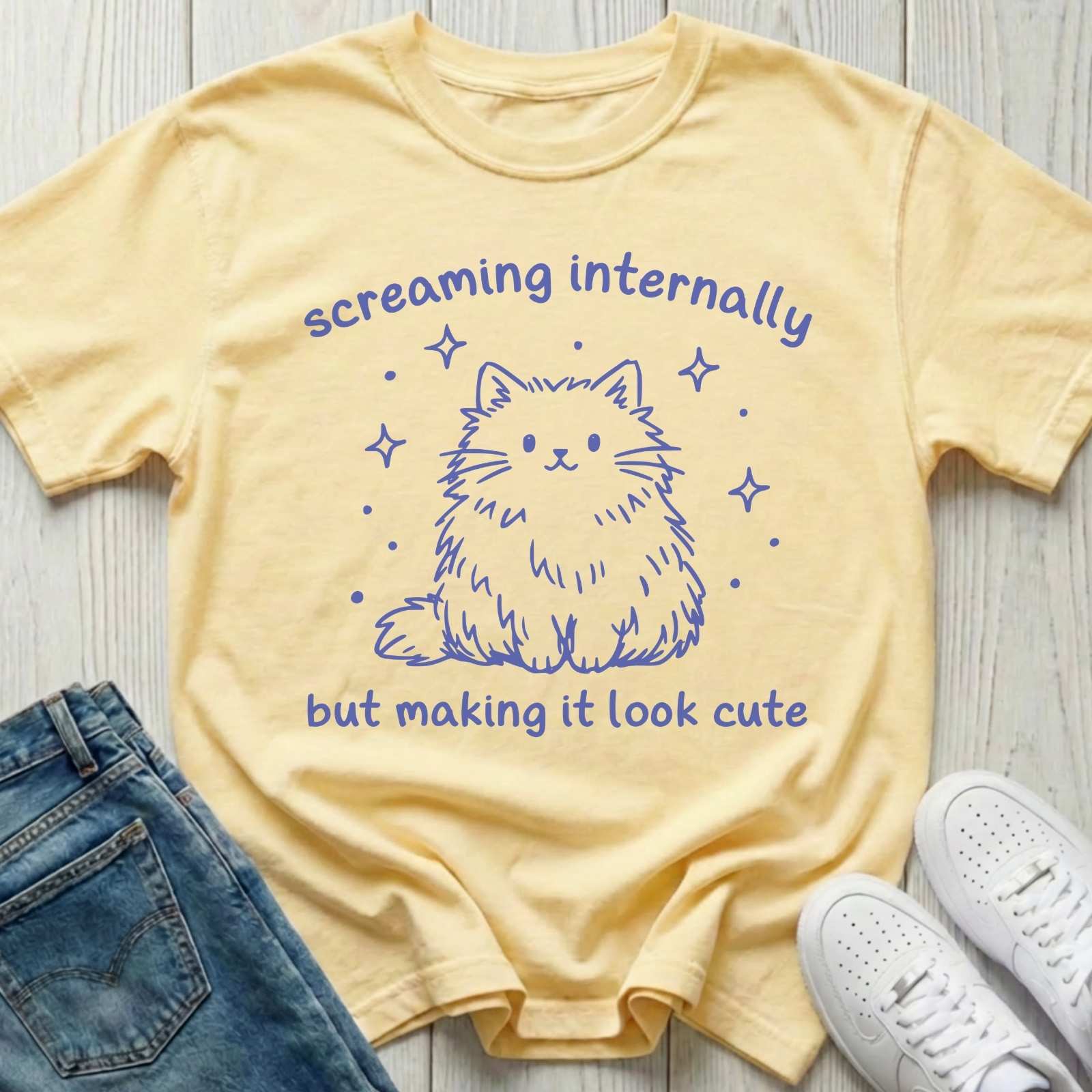 Screaming Internally T-shirt