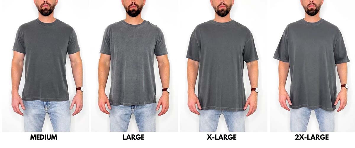 male model fit guide