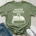 Social Battery 1% T-shirt