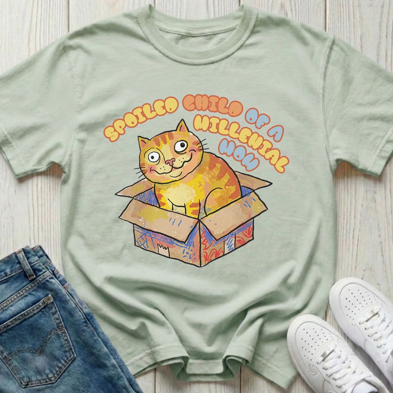 Spoiled Child of a Millenial Mom T-shirt