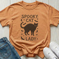 Spooky Cat Lady T-shirt