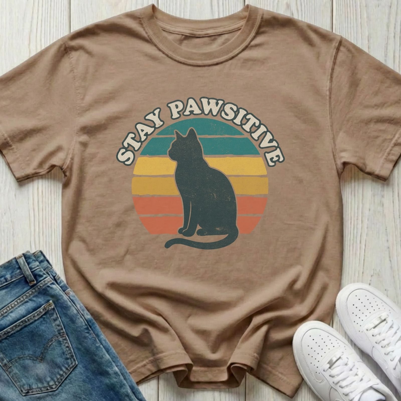 Stay Pawsitive T-shirt