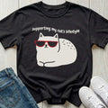 Supporting My Cat's Lifestyle T-shirt