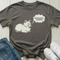 Thinking About Everything Cat T-shirt