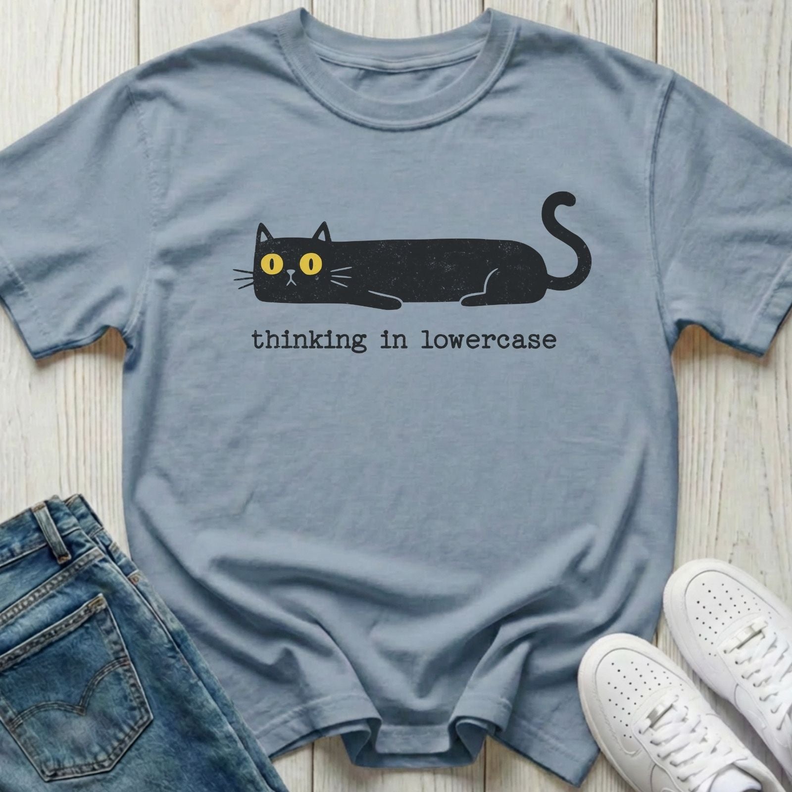 Thinking in Lowercase T-shirt