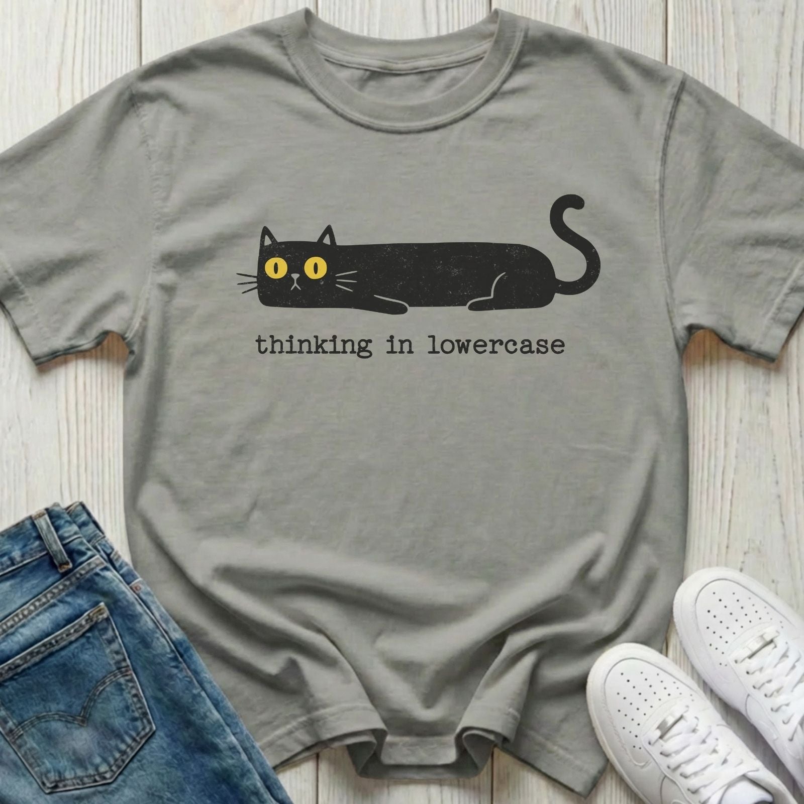 Thinking in Lowercase T-shirt