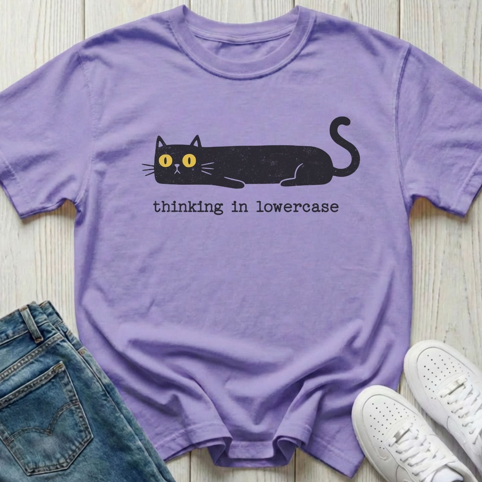 Thinking in Lowercase T-shirt