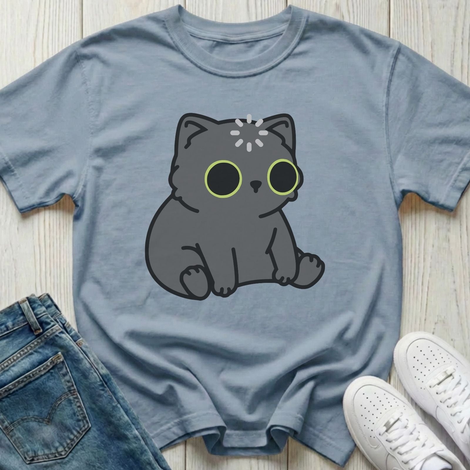Void Cat Buffering T-shirt