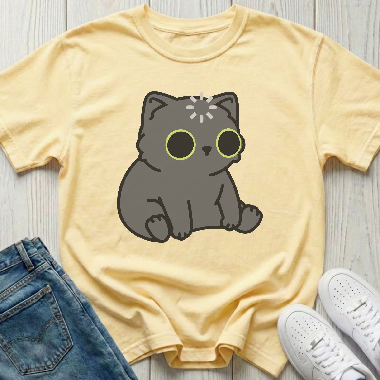 Void Cat Buffering T-shirt
