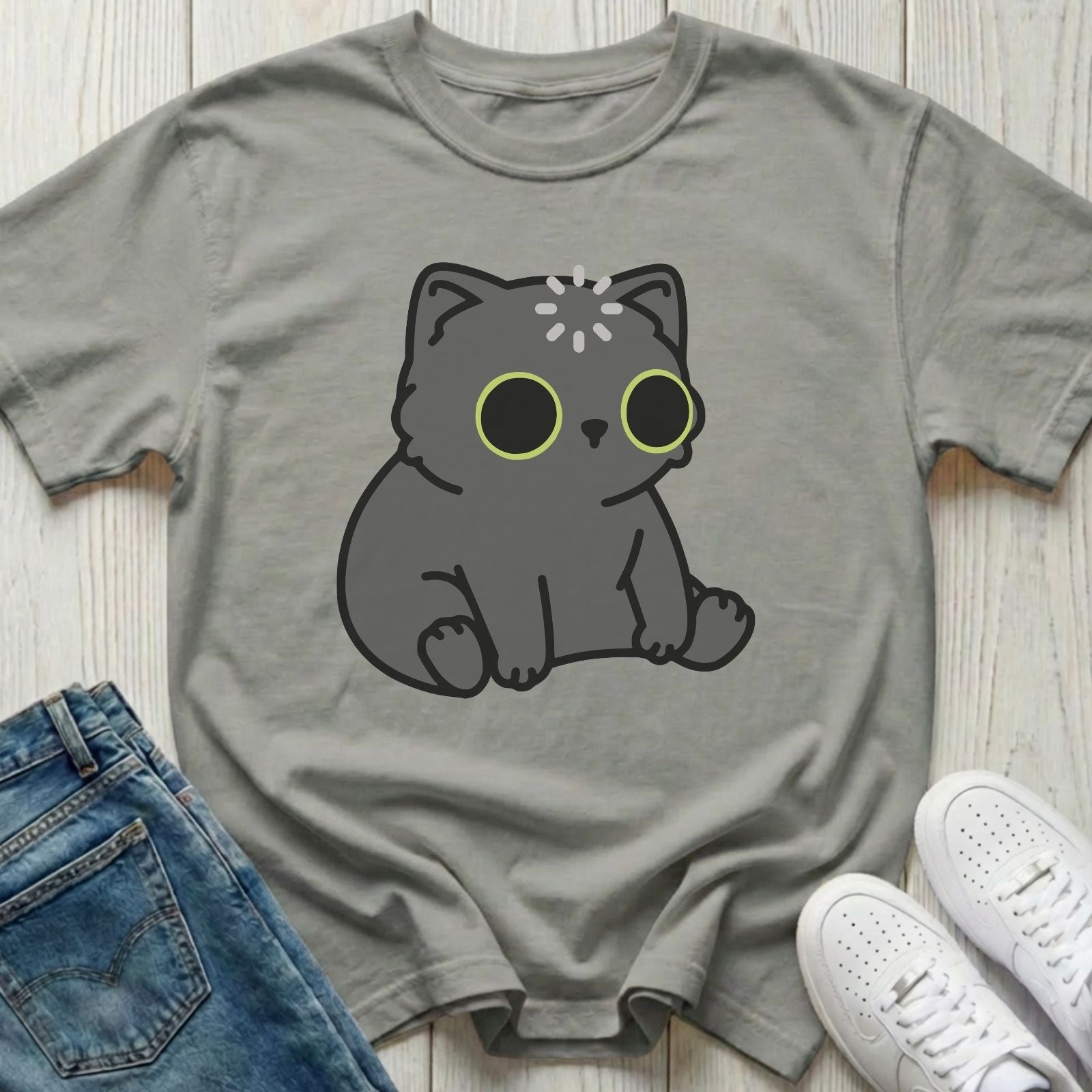 Void Cat Buffering T-shirt