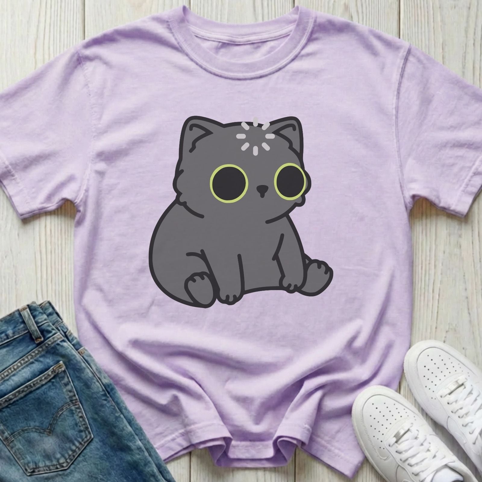 Void Cat Buffering T-shirt