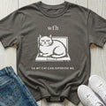 WFH Cat T-shirt