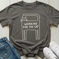 Working for the Cat T-shirt