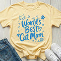 World's Best Cat Mom T-shirt